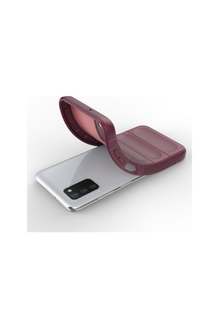 Galaxy A03s Kılıf Optimum Silikon - Bordo