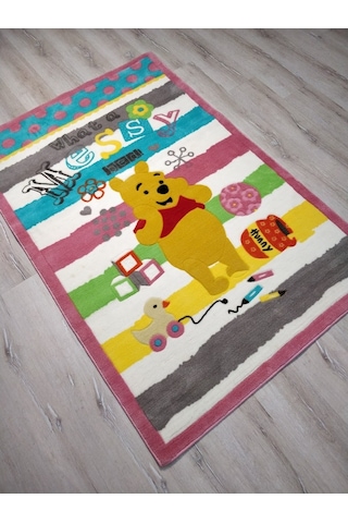 Disney Halı Çocuk Odası Halısı D200 Winnie 120X180 Cm