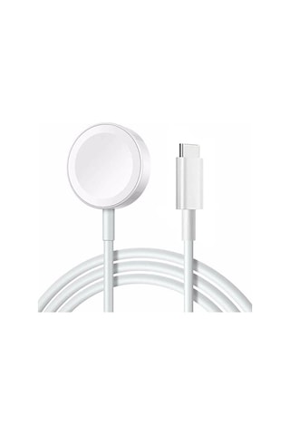 Apr56 Apple Watch Uyumlu  Type-c Şarj Cihazı - Beyaz 1