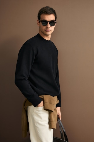 Lufian Logan Erkek Sweatshirt Siyah Siyah 112030194100100