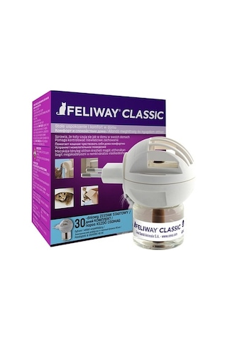 Feliway Classic Difüzör 30 Günlük Başlangıç Kiti 48 ML Feliway Classic Difüzör 30 Günlük Başlangıç Kiti 48 ML