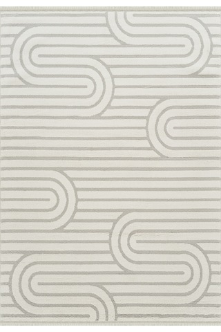 Kaşmir Halı 7/24 Plushy Runa Gray 200x290 Gri
