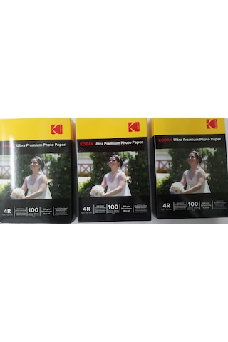 Kodak 10X15 CM-260 G Gram 3 Paket Parlak Inkjet Fotoğraf Kağıdı Kodak 10X15 CM-260 G Gram 3 Paket Parlak Inkjet Fotoğraf Kağıdı