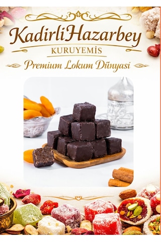 Kadirlihazarbey Sütlü Çikolata Kaplı Kayısı Lokum 250 Gr