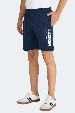 Slazenger Nebo I Erkek Cepli Lacivert Şort Lacivert