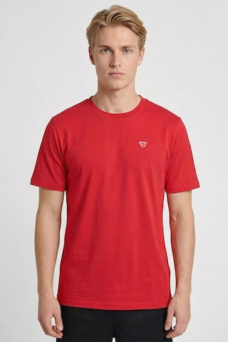 Hummel Hmlt-ıc Ico Regular Kırmızı Erkek T-shirt 911865-9829 Kırmızı