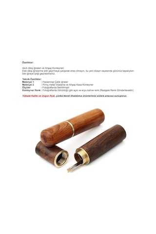 MSO VIP Kalite Ahşap Konteynerli Akıllı Dikiş İğne Set