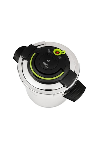 Leggno Pcp1212pc4 Procook Pre. Düdüklü Tencere 4lt +4 Kapak Cont. Gümüş - Siyah