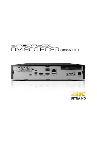 Dreambox Dm900 Rc20 Uhd 4k Fbc İkiz Tuner Linux Uydu Alıcısı