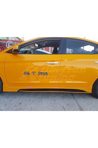 Hyundai Accent Elentra 2016 Marşpiyel---Fibersan Tuning