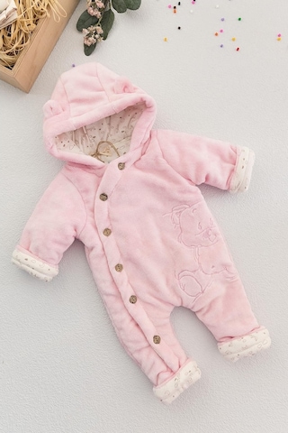 Babymod Babymod Ayıcık Figürlü Welsoft Peluş Astronot Kız Bebek Tulum Çok Renkli