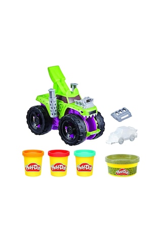 Play-Doh Wheels Canavar Kamyon F1322 Çok Renkli
