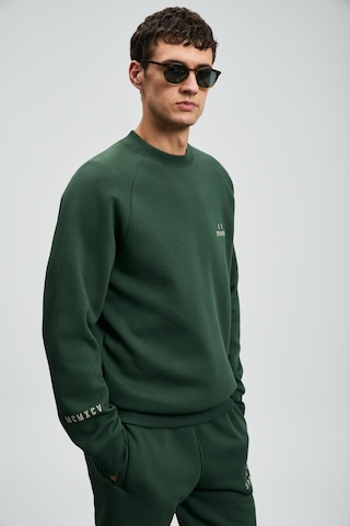 Lufian Sıgma Erkek Sweatshirt Çimen Yeşili Çimen Yeşili 112030186100611 Yeşil