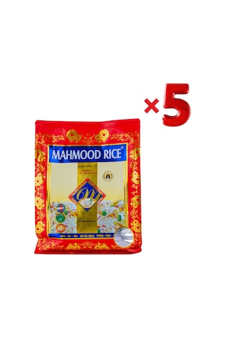 Mahmood Rice Basmati Pirinç 5 x 900 G