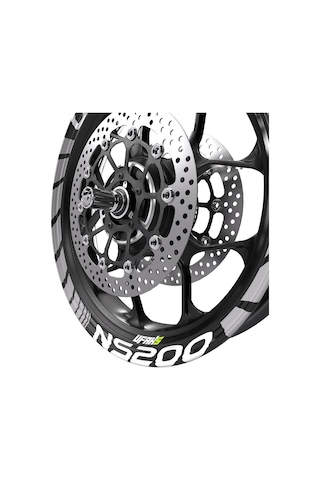 Bajaj Pulsar Ns 200 Jant Şeridi Gri