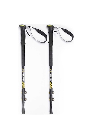 Evolite Yürüyüş Batonu Trekker Trekking Poles Siyah