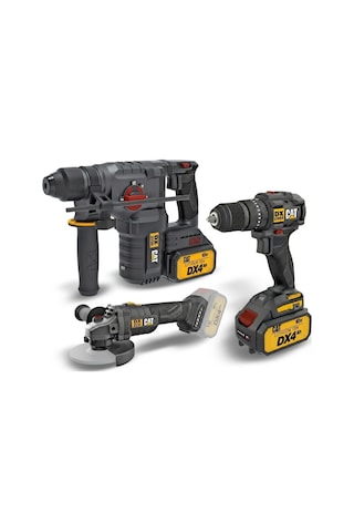 Cat DXK302 DX1010 + DX2150 + DX3131 3 Parça Kombo Set + 39 Parça Aksesuar Seti