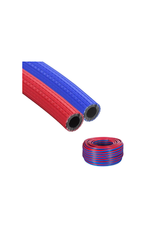 Unıversal Çiftli Termo Hava Hortumu 8 X 8 Mm 1 Metre