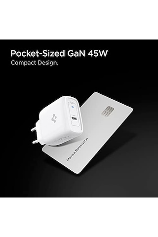 45w Usb-c Hızlı Şarj Aleti + Örgü Şarj Kablo Pps 2.0 Desteği / Isı Düşürücü Gan Pro Akım Korumalı Gü