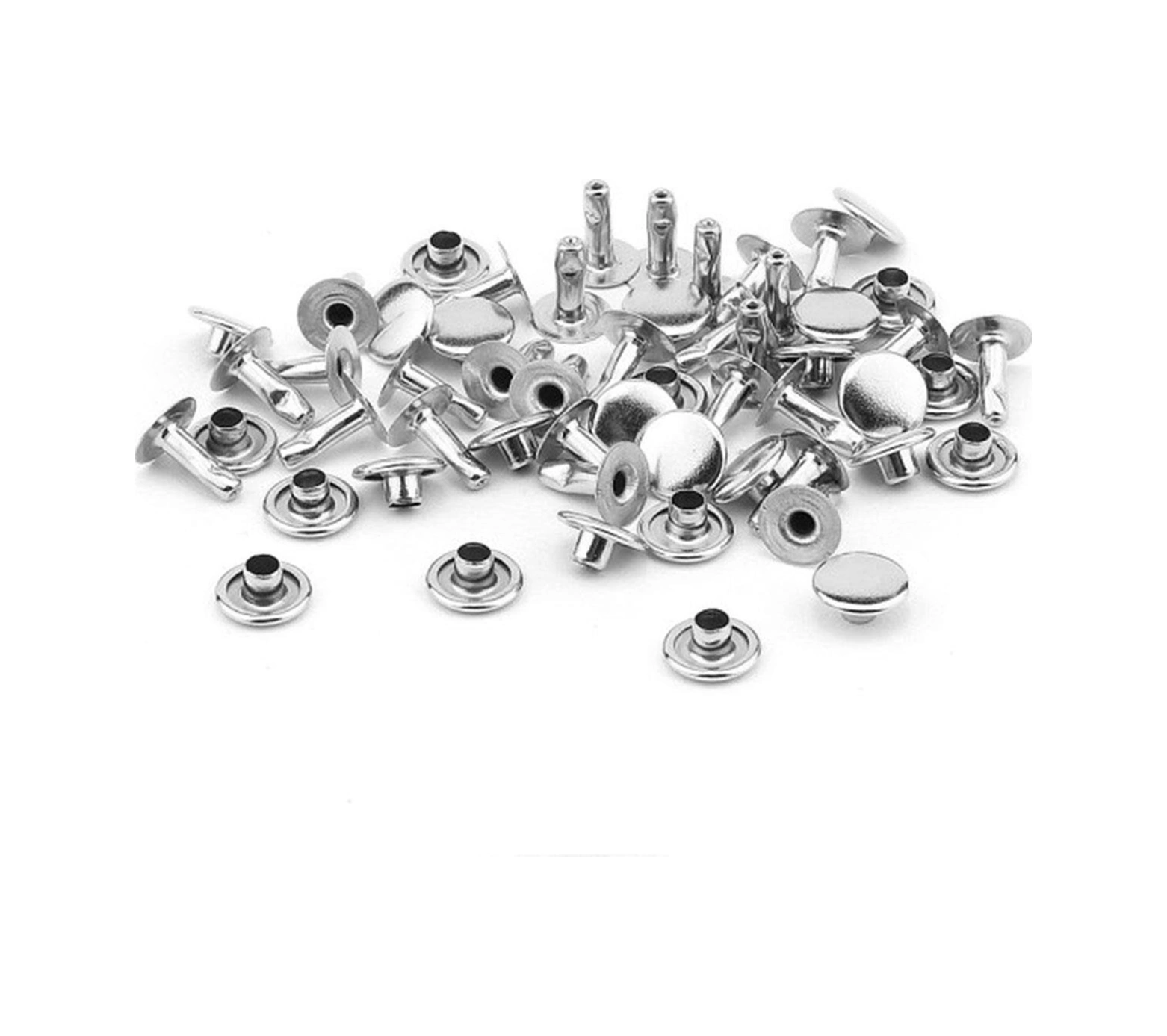 5 Mm 00 No Gümüş Renk Perçin Rivet 30 Adet