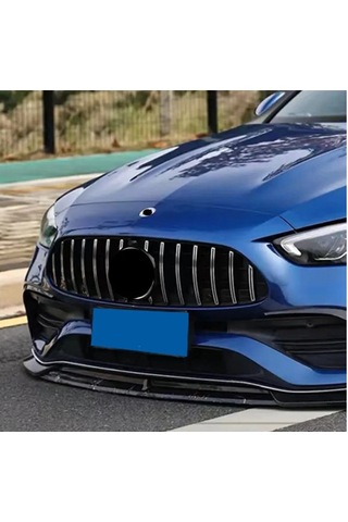 W206 C Serisi Spor Ön Panjur Izgaralı Piano Black-Krom 2021 Sonrası