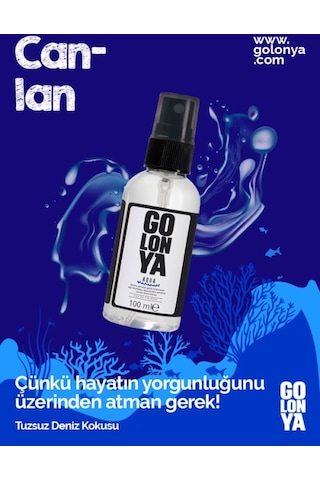 Golonya Tuzsuz Deniz Kokulu Sprey Kolonya 100 ML