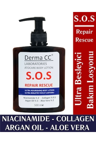 Derma CC Atocare S.O.S Acil Onarım Vücut Losyon 500 ML