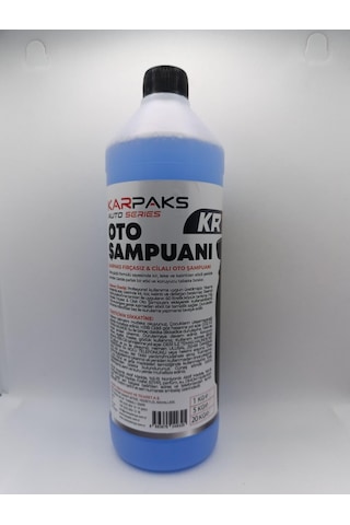 Karpaks Kr7 Oto Şampuan 1 Lt Yoğun Köpüklü Araç Yıkama Şampuanı