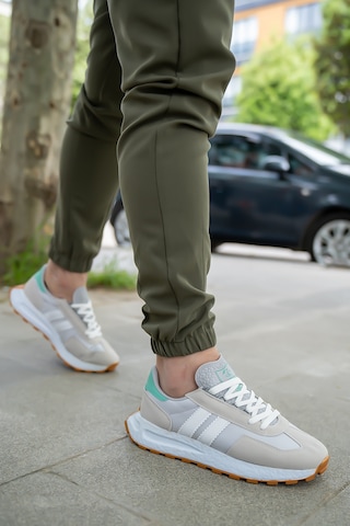 Bartrobel Erkek Günlük Sneaker Gri Su Yeşili Gri - Su Yeşili