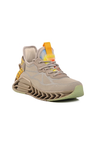 Bej Fileli Hava Alabilen Memory Foam Erkek Sneaker Bright M Bej