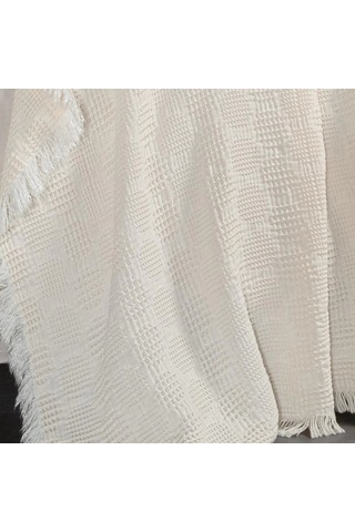 Kanz Bebek Waffle Müslin Nakışlı Pike Knz-021 Little Heart Little Heart