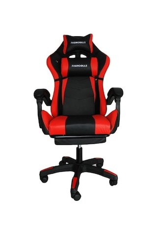 Fashcolle Dynamic Masajlı Oyuncu Koltuğu Kırmızı - Siyah