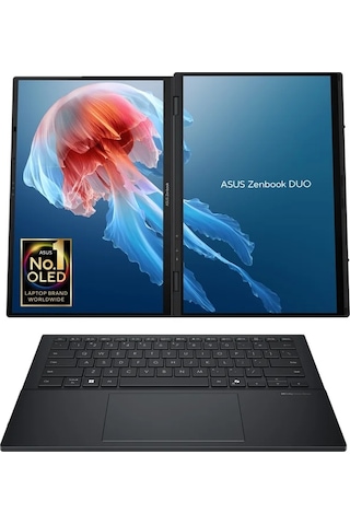 Asus Zenbook Duo Oled Evo UX8406CA-PZ062W U7-255H 32 GB 1 TB SSD 14" 3 K W11H Dizüstü Bilgisyar
