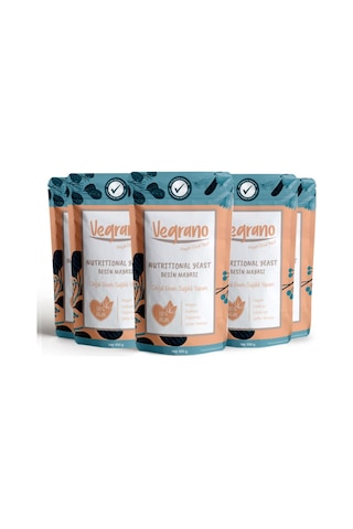 Vegrano Nutritional Yeast Besin Mayası 5 x 100 G
