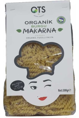 Ots Organik Burgu Makarna 500 G