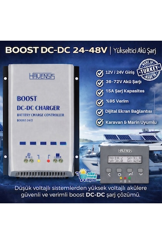 Havanesis Boost Dcdc-2448 24v 48v Boost Dc-dc Şarj Cihazı