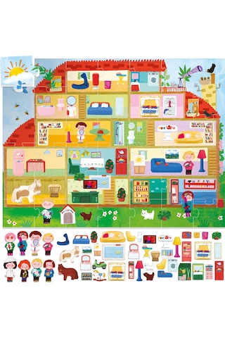 Headu Giant Playset Puzzle The Doll House