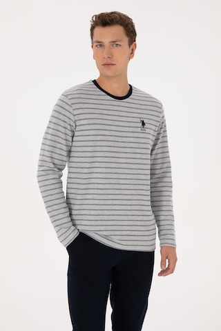 U.s. Polo Assn. Erkek Lacivert Pijama Takım 50318604-vr033 Lacivert