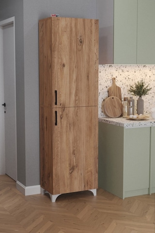 Çok Amaçlı Tuna Erzak Dolabı Banyo Kiler Dolabı Mutfak Dolabı Çam