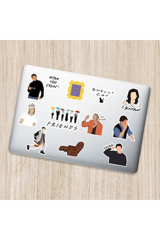 Friends Laptop Notebook Tablet Telefon Sticker Set 001