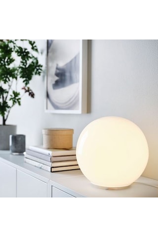 Ikea Fado Abajur, Beyaz, 23 Cm
