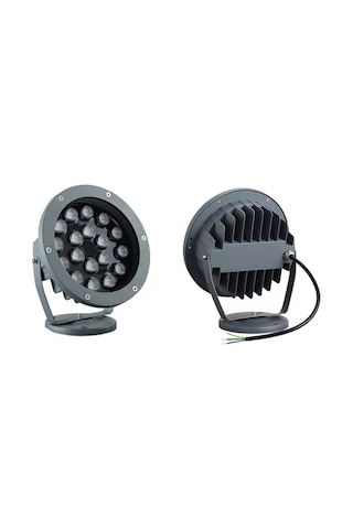 Bahçe Led Armatür Paslanmaz Dekoratif Dış Mekan Aydınlatma Lamba Spot Gösteri Sıcak Beyaz A-1305 18w 220v Ip68 Sıcak Beyaz