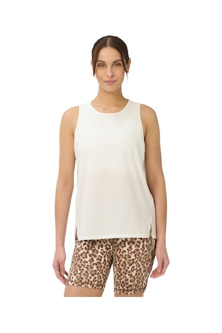 Sweaty Betty Sweaty Betty Ultimate Train Loose Rib Tank Kadın Beyaz Tank Top 9727