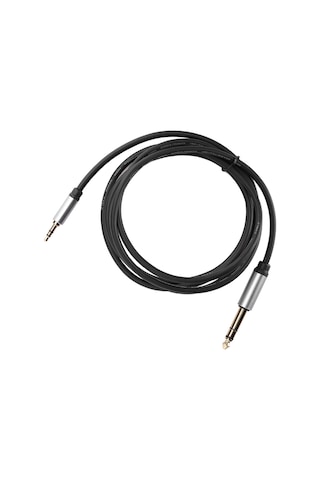 Ximistore9 1.8m 3.5mm'den 6.5mm'ye Alüminyum Allüviyum Ses Kablosu - Kaliteli Ses, Dayanıklı, Plug & Play