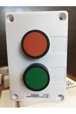 Start Stop Kumanda Kutusu Butonlar Dahil 1no 1nc