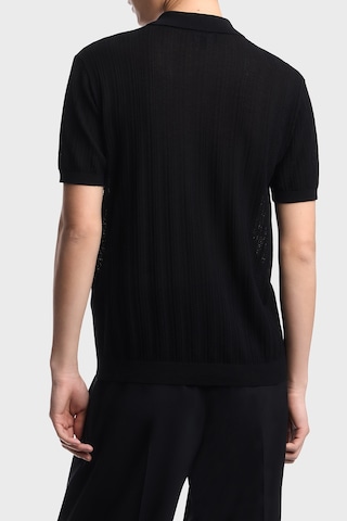 Emporio Armani Erkek Polo Yaka Kazak Em004305 Af23761 Uc001 Siyah