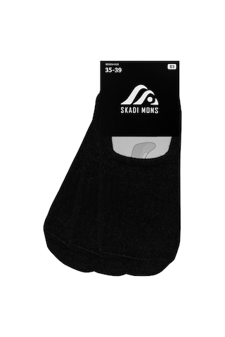 Skadi Mons Invisible 3 Pack Unisex Siyah Çorap 1605030223-001 Siyah