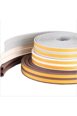 Kapı Ve Pencere Kauçuk Izolasyon Bandı-fitili 5x2 10 Me...