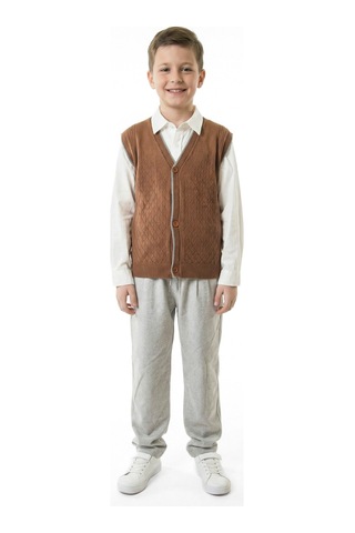 Xo Kids Erkek Çocuk 4lu Alt Üst Takım 11-14 Yaş 14201 Gri
