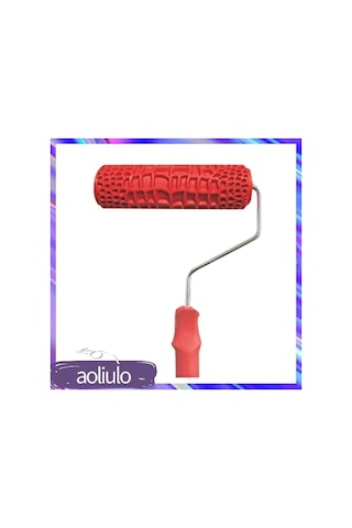 Fosenze 7 İnç Krokodil Desenli Rulo: Duvar Boyama Aleti, G硅藻泥 Ve Sanat Boyası İçin Basma Teknigi Araci